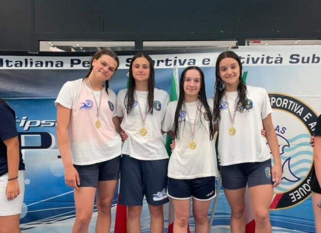 Squadra femminile Sogese Record Team Campionati estivi 2023
